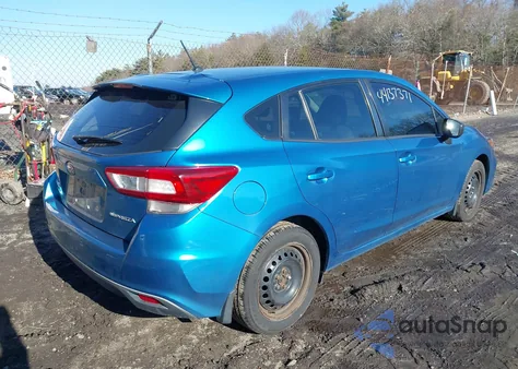 2018 Subaru Impreza 2.0I z USA, uszkodzony, nr VIN 4S3GTAA6XJ3704463